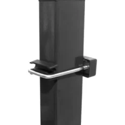 AB Polar nelikulmainen aitatolppa musta 40x60mm korkeus 230cm