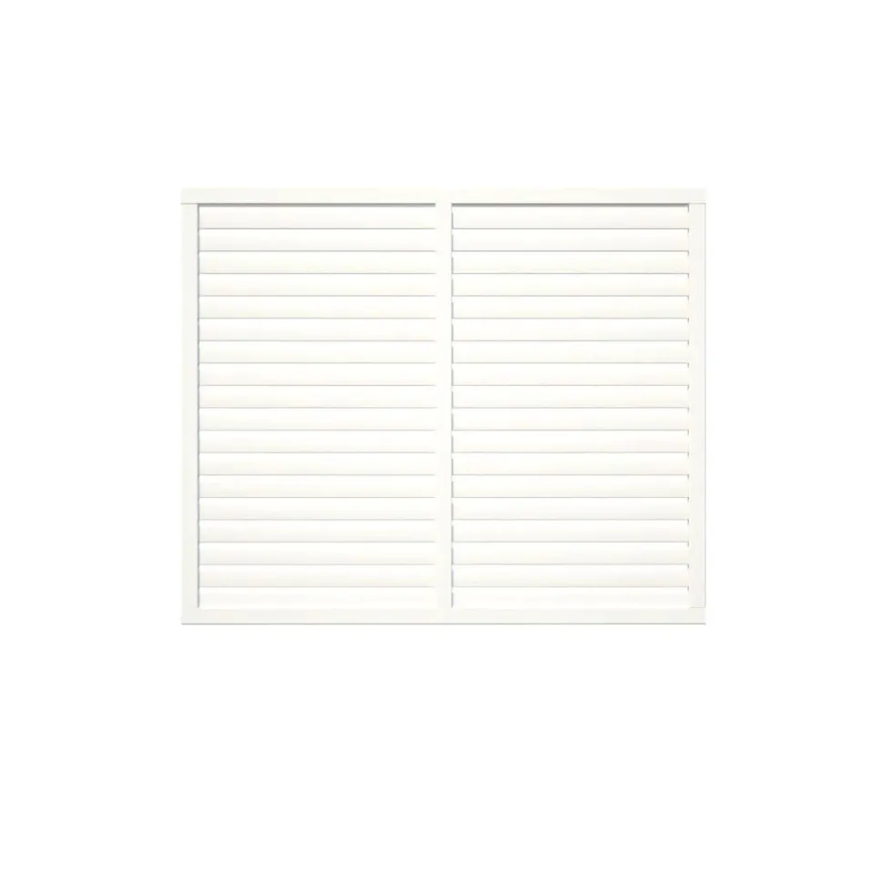 Aitaelementti Palmako Nina6 WTPNT 1800x1500mm valkoinen, 5kpl/pkt