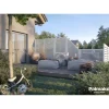 Aitaelementti Palmako Nina4 WTPNT 1800x900mm valkoinen, 5kpl/pkt