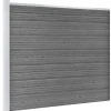Aitapaneeli WPC 175x146 cm harmaa