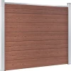 Aitapaneeli WPC 180x146 cm ruskea
