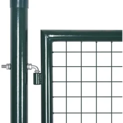 Aitaportti teräs 306x175cm vihreä