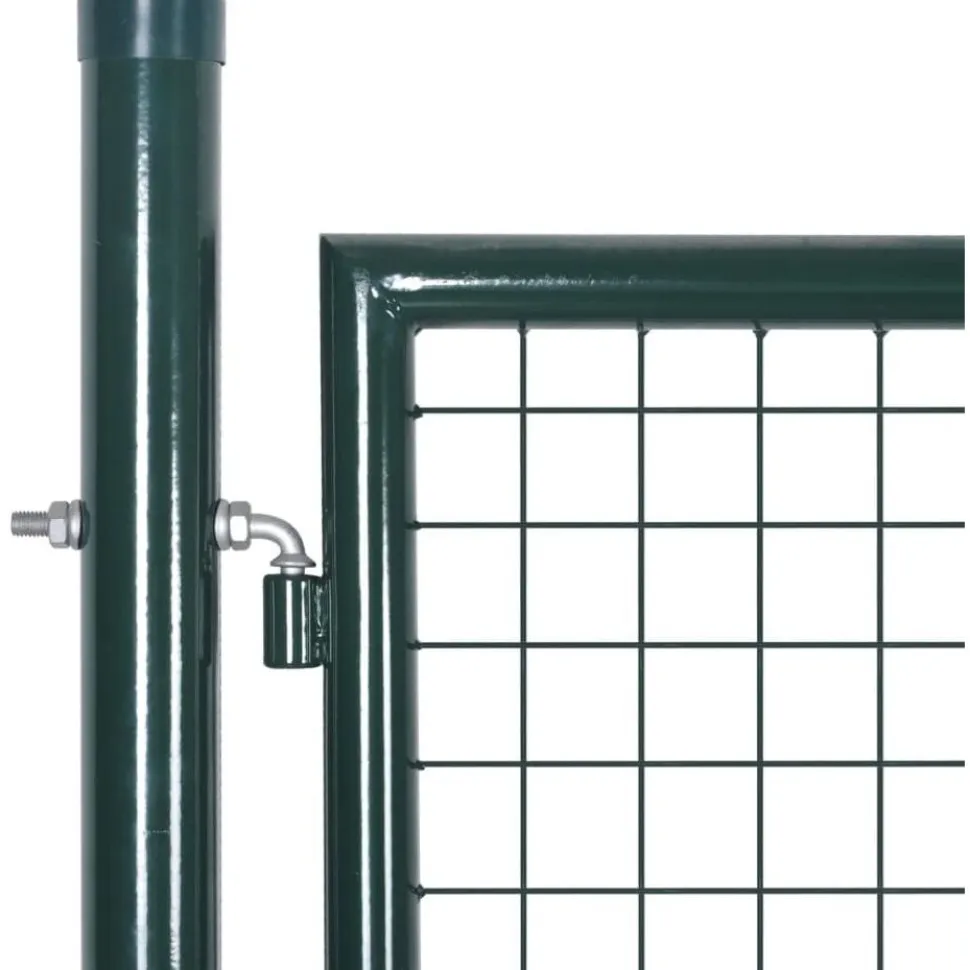 Aitaportti teräs 306x175cm vihreä