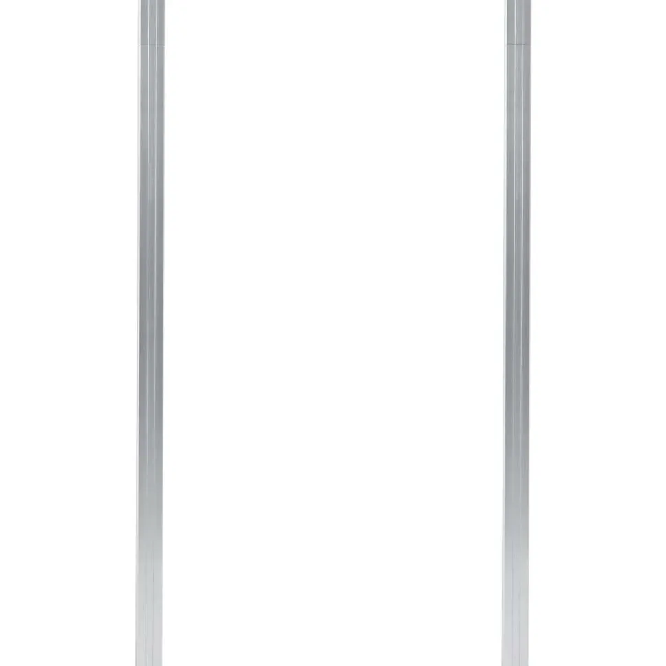 Aitatolpat 2kpl alumiini 185cm