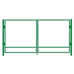 Ajoportin runko Ab Polar, korkeus 95cm, leveys 500cm, harmaa
