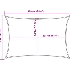 Aurinkopurje, 160 g/m² HDPE, eri värejä ja kokoja (16419)