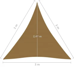 Aurinkopurje 160 g/m² 3x3x3 m HDPE valkoinen
