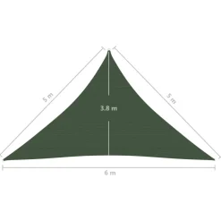 Aurinkopurje 160 g/m² 3x3x3 m HDPE valkoinen