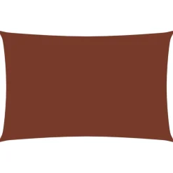 Aurinkopurje Oxford kangas suorakaide 3x6 m terrakotta