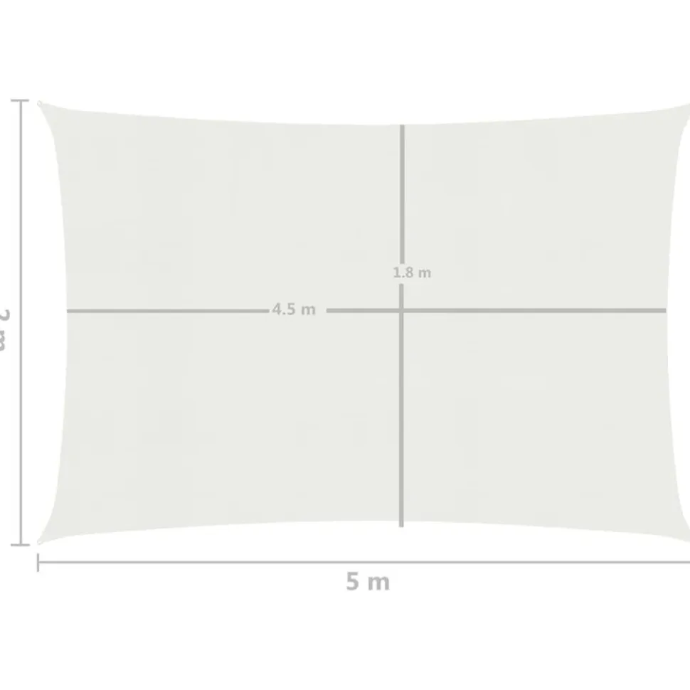 Aurinkopurje suorakulma, HDPE, 160g/m², eri kokoja ja värejä