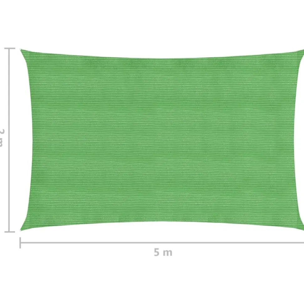 Aurinkopurje suorakulma, HDPE, 160g/m², eri kokoja ja värejä