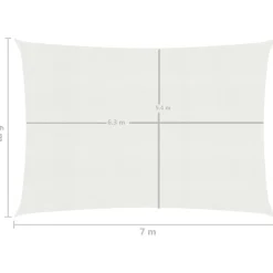Aurinkopurje suorakulma, HDPE, 160g/m², eri kokoja ja värejä