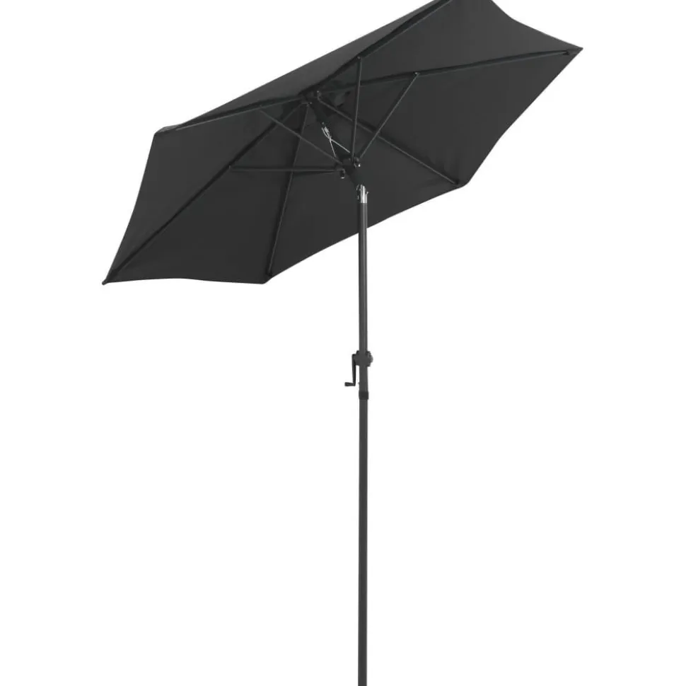 Aurinkovarjo antrasiitti 200x211 cm alumiini