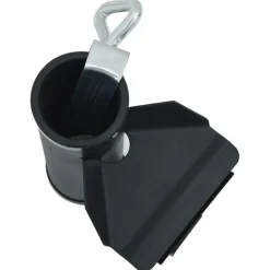 Aurinkovarjon kiinnikkeet parvekkeelle 2 kpl 25-38 mm teräs (03383)
