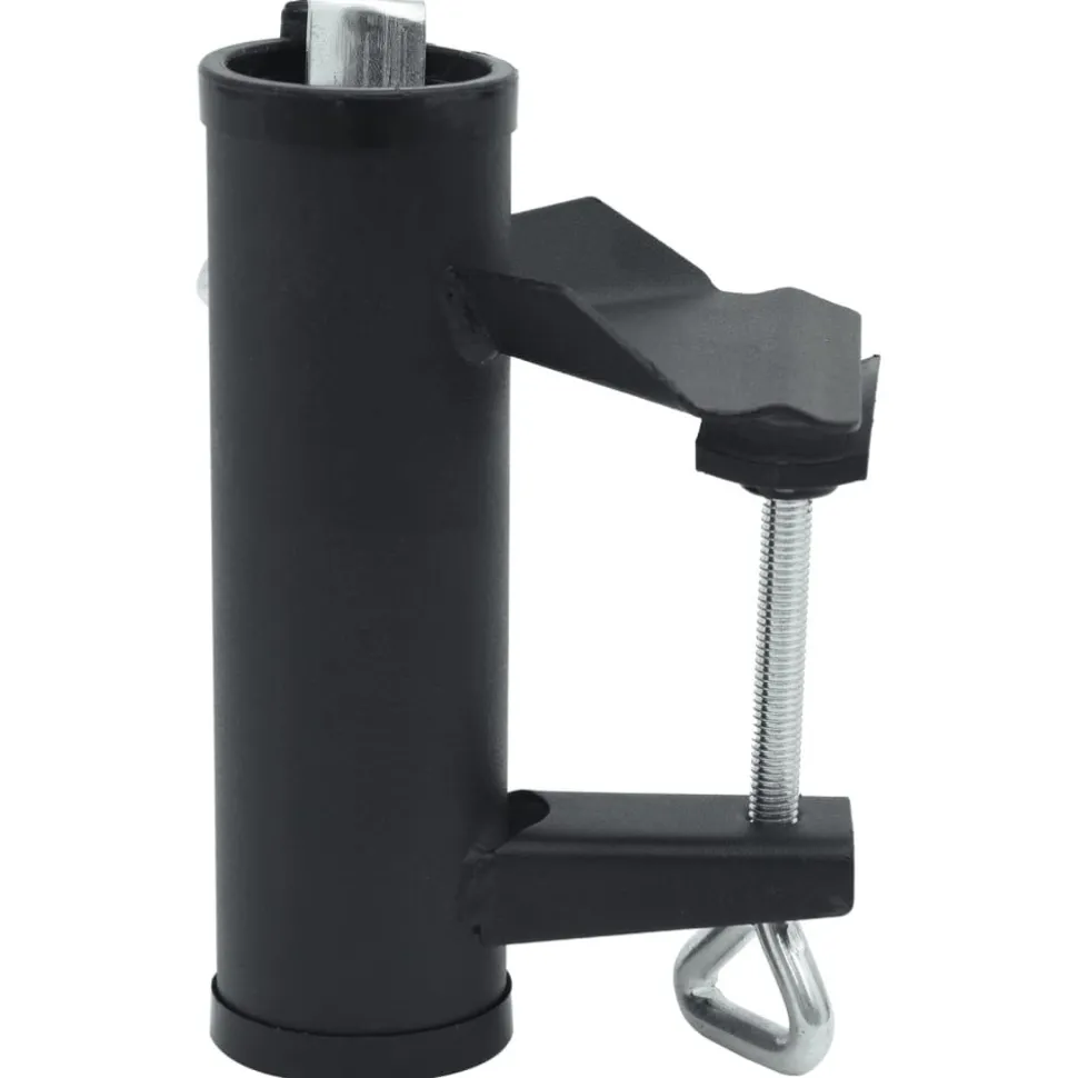Aurinkovarjon kiinnikkeet parvekkeelle 2 kpl 25-38 mm teräs (03383)
