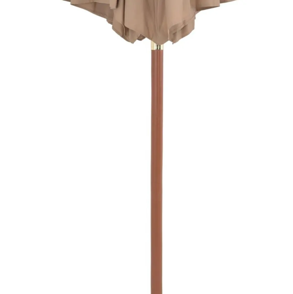 Aurinkovarjo puurunko 300 cm ruskeanharmaa