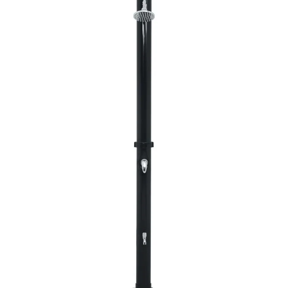 Aurinkovoimasuihku 220 cm 20 l musta