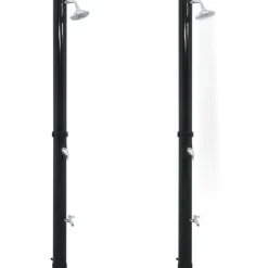 Aurinkovoimasuihku 220 cm 20 l musta