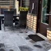 Betonilaatta Rudus 398x398x50 mm sileä mustaharmaa