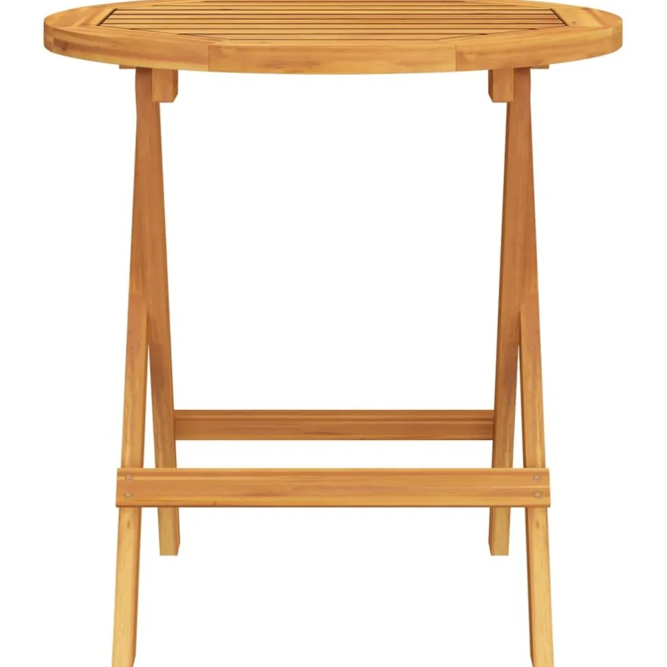 Bistropöytä Ø46x47 cm, akasiapuu