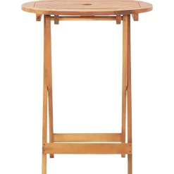 Bistrosarja 3-osainen musta polypropeeni ja täysi akasiapuu (81793)