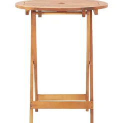 Bistrosarja 3-osainen musta polypropeeni ja täysi akasiapuu (81793)