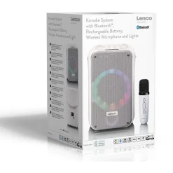 Bluetooth-kaiutin Lenco, langattomalla mikrofonilla