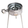 Cataplanasetti GrillSymbol PRO-545 inox CAT Ø54 cm kaasupoltin, säädinletkusetti