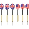 Darts-taulu ja 6 tikkaa, sisal
