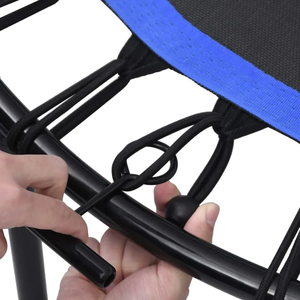 Fitness trampoliini kahvalla 122cm