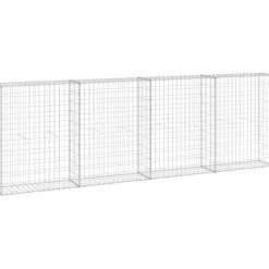 Gabion-kivikori kansilla galvanoitu teräs 300x30x100 cm