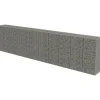 Gabion-kivikori kansilla galvanoitu teräs 600x50x150cm