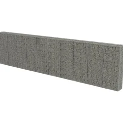 Gabion-kivikori kansilla galvanoitu teräs 600x30x150cm