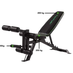 Harjoittelupenkki Tunturi UB60 Utility Bench max. 150 kg