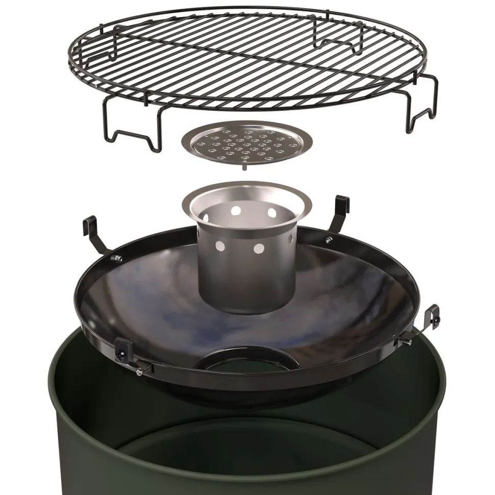 Hiiligrilli Barbecook Edson, vihreä