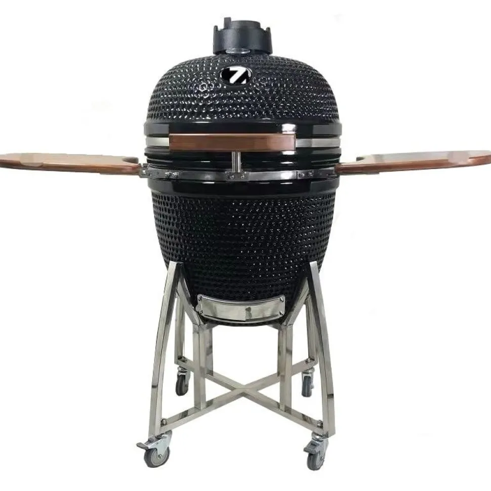 Hiiligrilli BlackFlame Kamado 22", musta