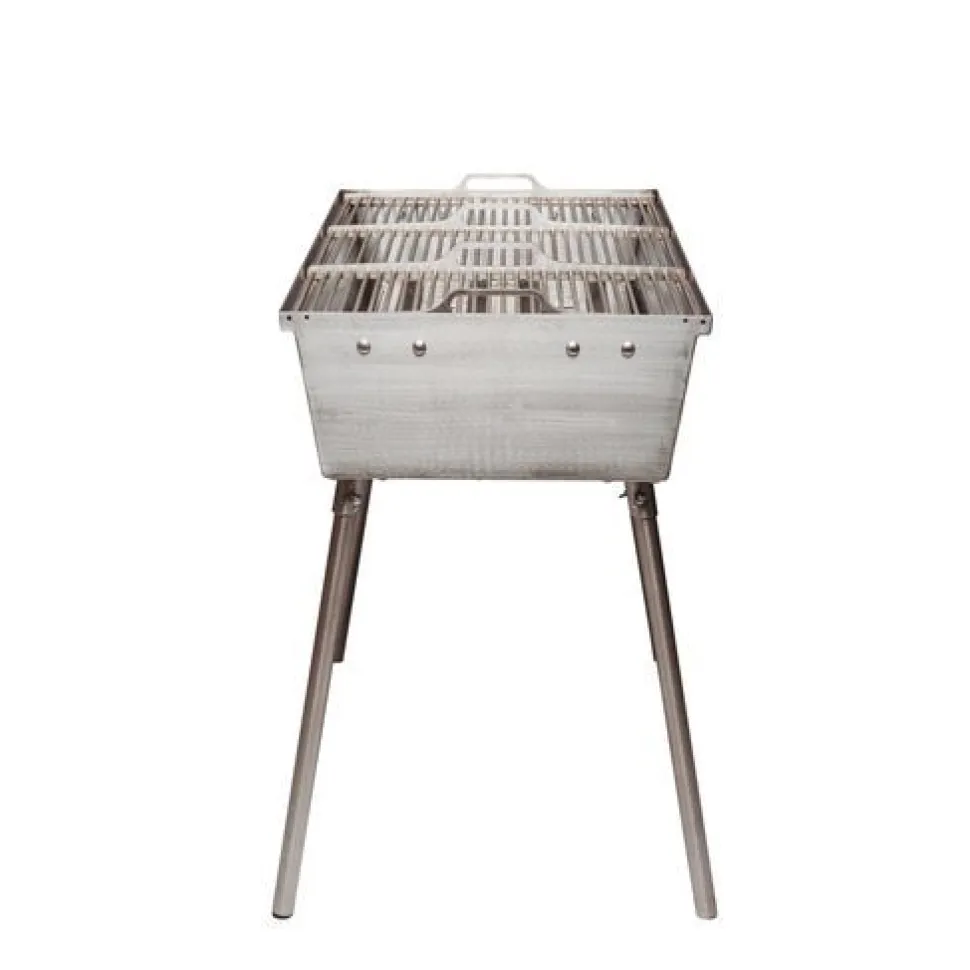 Hiiligrilli GrillSymbol Naked Chef XXL Silver, 116x90x65cm