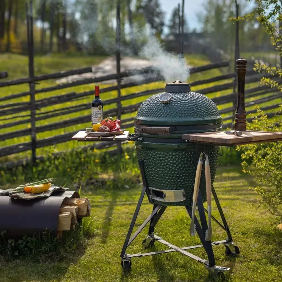 Hiiligrilli Kamado Sumo Midi 21", vihreä