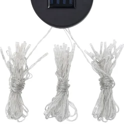 Huvimaja hyttysverkko ja LED-valonauhat 3x3x2,73 m kerma