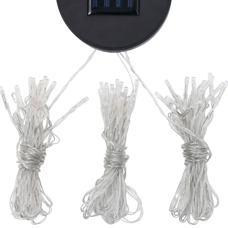 Huvimaja hyttysverkko ja LED-valonauhat 3x3x2,73 m kerma