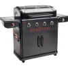 Hybridigrilli Char-Broil Gas2Coal 2.0 440 Special Edition, 4 poltinta, pihvinpaistopoltin