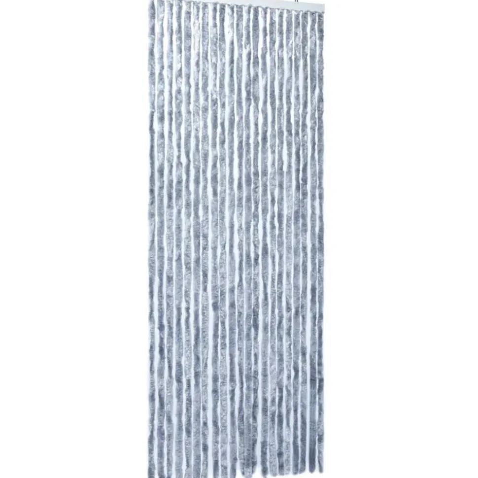 Hyönteisverho hopea 90x220 cm chenille