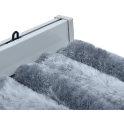 Hyönteisverho hopea 90x220 cm chenille