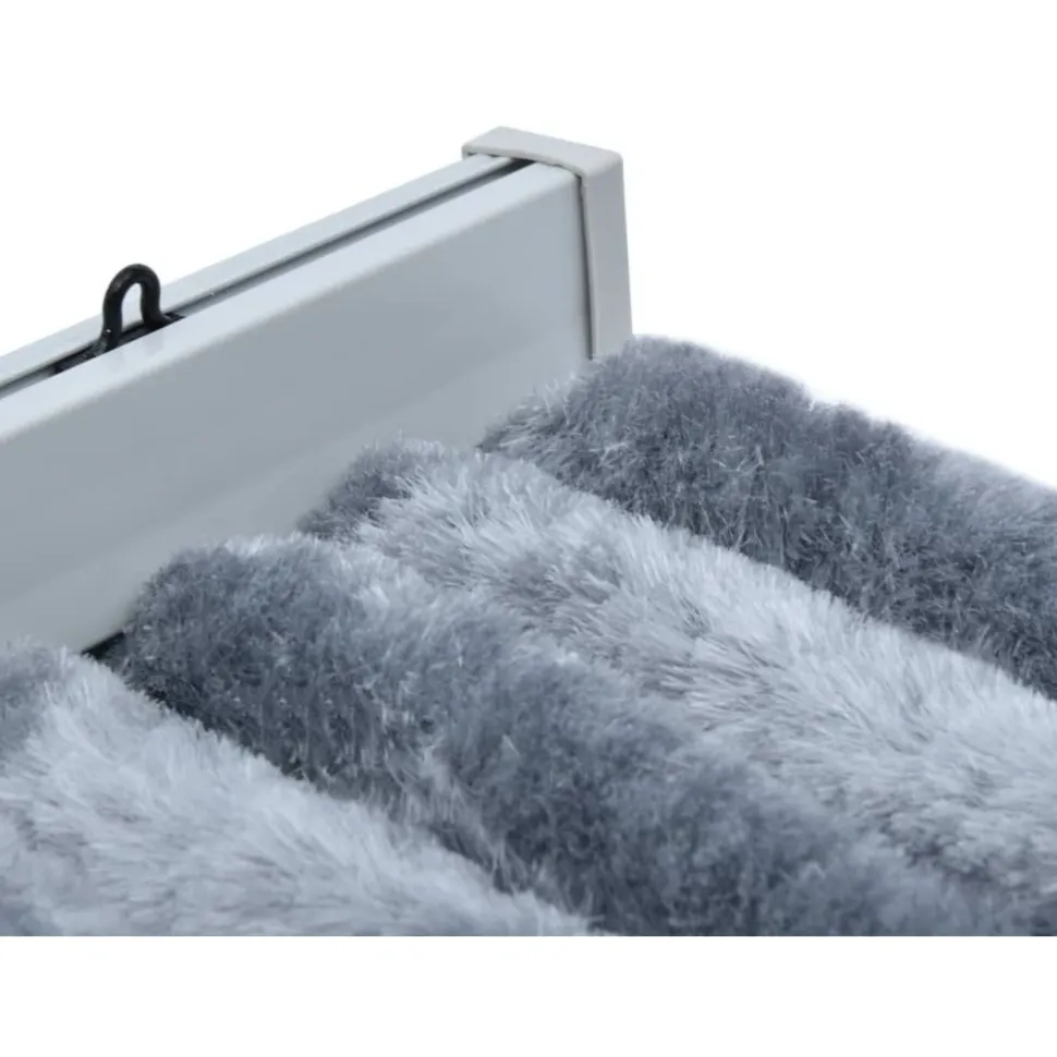 Hyönteisverho hopea 90x220 cm chenille