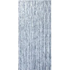 Hyönteisverho hopea 100x220 cm chenille