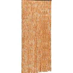 Hyönteisverho okra ja valkoinen 100x220 cm chenille