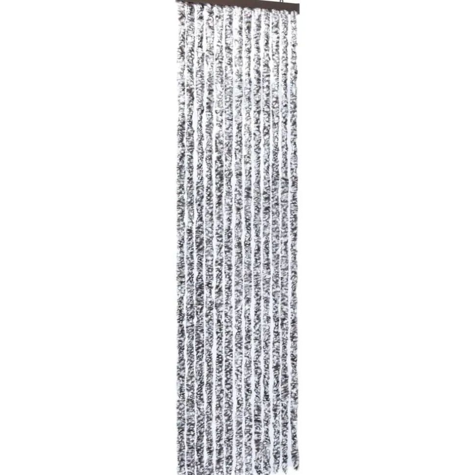 Hyönteisverho ruskea ja beige 90x200 cm chenille