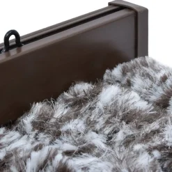 Hyönteisverho ruskea ja beige 90x200 cm chenille