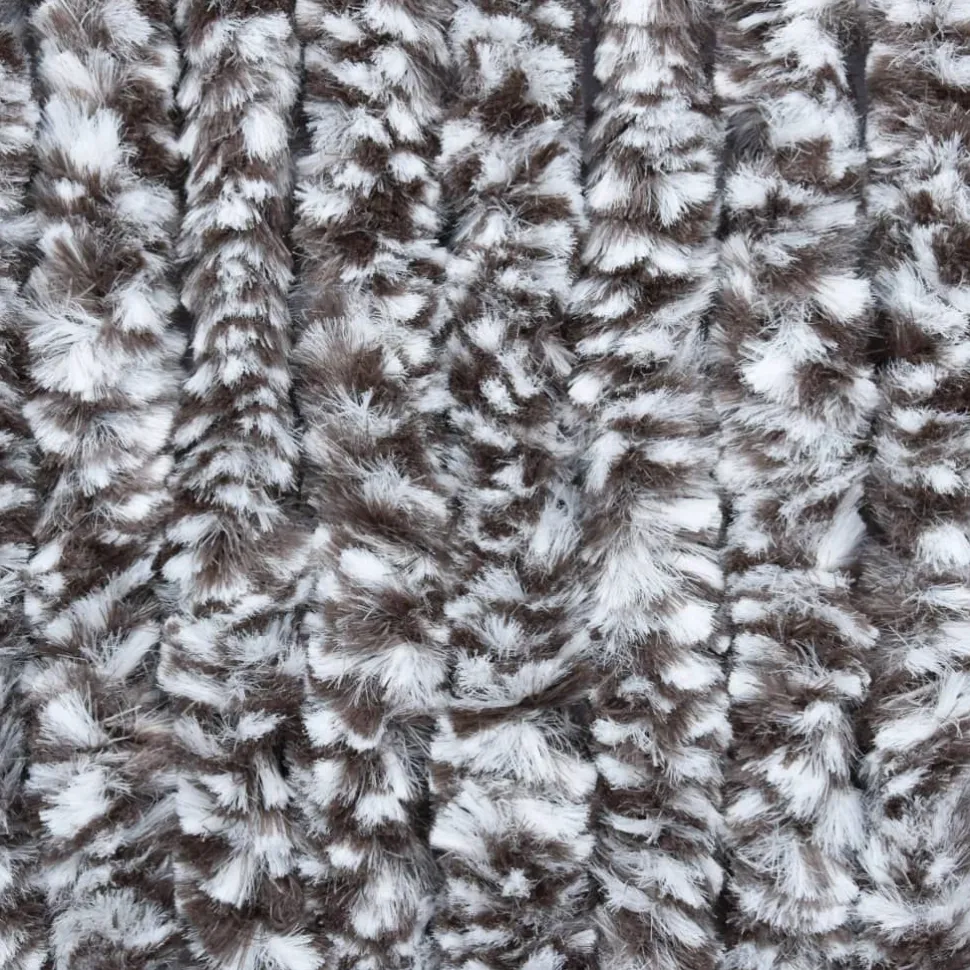 Hyönteisverho ruskea ja beige 90x200 cm chenille