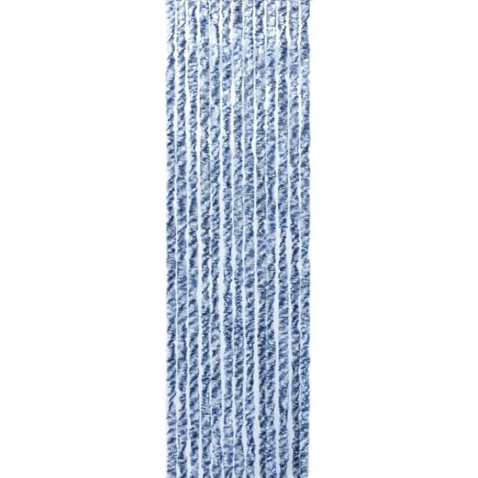 Hyönteisverho sinivalkoinen 56x200 cm chenille